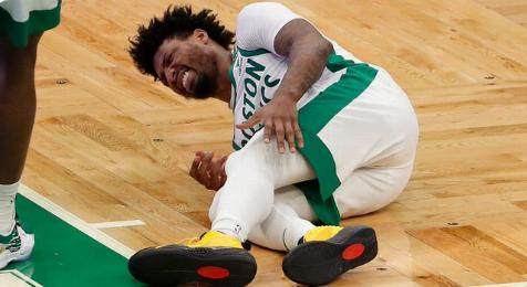 九游APP-斯玛特或遭跟腱撕裂？慢镜头显示与杜兰特并不相同